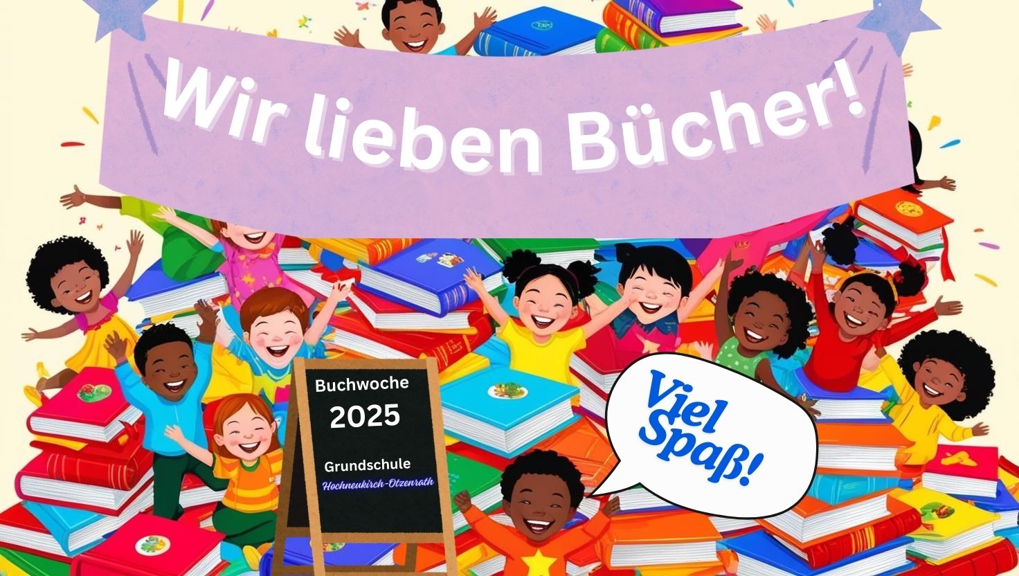Wir lieben Bücher!